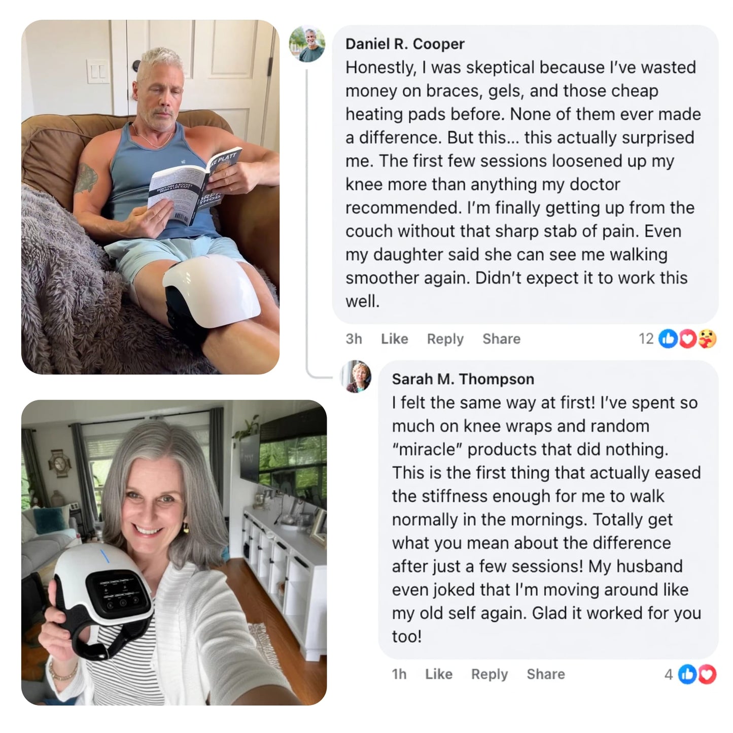 FlexEase Pro Knee Relief Wrap